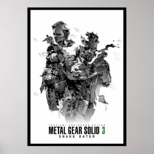 金属ギア無地の3 ポスター