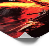 金属ギア無地のVファントム痛 ポスター (角)