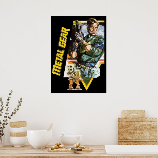 金属ギア ポスター (キッチン)