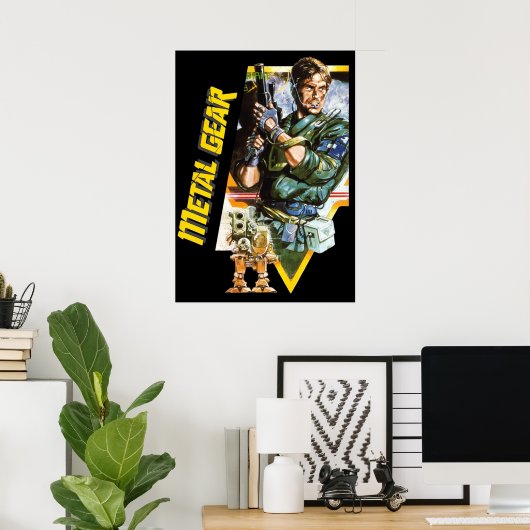 金属ギア ポスター (ホームオフィス)