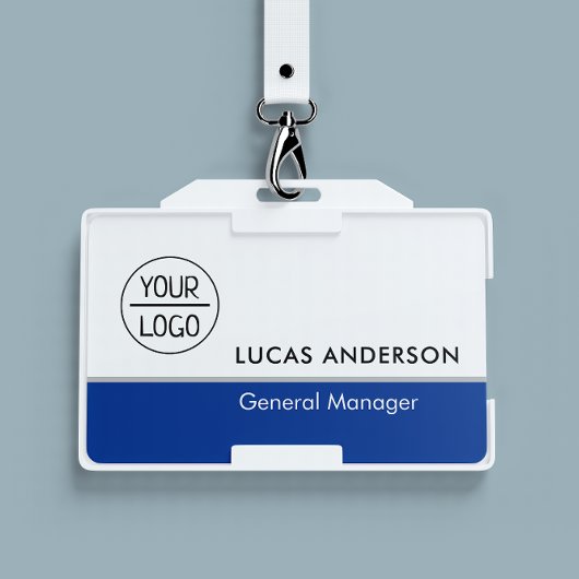 金属クリップカスタム付き懸命プラスチックネームバッジ バッジ