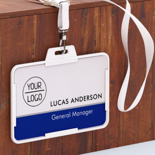 金属クリップカスタム付き懸命プラスチックネームバッジ バッジ