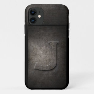 金属グランジモノグラムIphoneケース iPhone 11 ケース