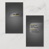 金属グランジ 名刺 (正面/裏面)