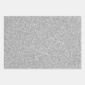 金属グリッター包装紙フラットシートセット3 ラッピングペーパーシート (正面2)