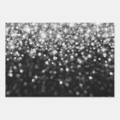 金属グリッター収集 ラッピングペーパーシート (正面3)