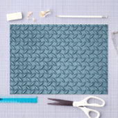 金属グリッド産業パターン 薄葉紙 (クラフト)