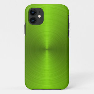 金属グリーン iPhone 11 ケース