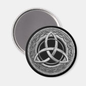 金属ケルト三位一体ノット マグネット (正面/裏面)