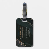 金属ゲード ラゲッジタグ (裏面縦)