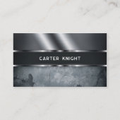 金属コンクリート工モダン業所 名刺 (正面)