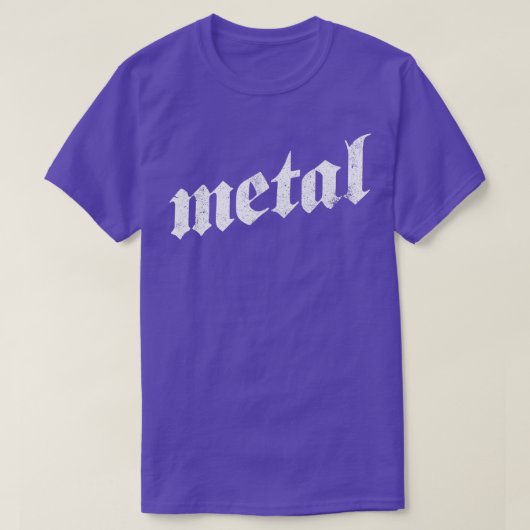 金属ゴシックデザイン Tシャツ (デザイン正面)