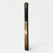 金属シボロンパターン及びモノグラム8 Case-Mate iPhoneケース (裏面/左)