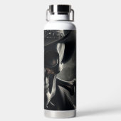 金属スカルカウボーイウォーターボトル ウォーターボトル (背面)