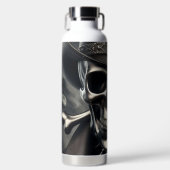 金属スカルカウボーイウォーターボトル ウォーターボトル (正面)