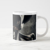 金属スカルコーヒーマグ ジャンボコーヒーマグカップ (右)