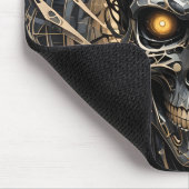 金属スカルヘッド マウスパッド (コーナー)