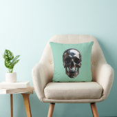 金属スカル クッション (椅子)