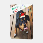 金属スクエアオーナメント メタルオーナメント (正面左)