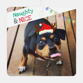 金属スクエアオーナメント メタルオーナメント