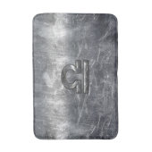 金属スタイル天秤座〔占星術の〕十二宮図標識 バスマット (正面縦)