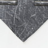 金属スタイル天秤座〔占星術の〕十二宮図標識 フリースブランケット (角)