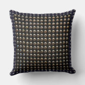 金属スタッドのパターン装飾用クッション クッション (裏面)