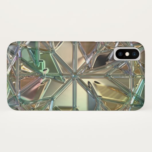 金属ステンドグラス Case-Mate iPhoneケース (裏面(横))