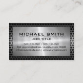 金属ステンレスモダン鋼縁ど#6 名刺 (裏面)