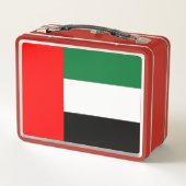 金属ステンレス弁当箱 – アラブ首長国連邦の国旗 メタルランチボックス (裏面)
