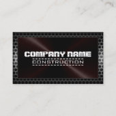 金属ステンレス鋼のルック縁どー#50 名刺 (正面)