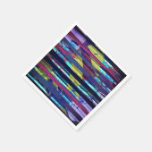 金属ストライプ粒子 スタンダードカクテルナプキン (角)