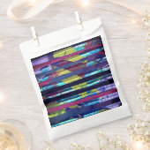 金属ストライプ粒子 フェイバーバッグ (クリップ留めされた状態)