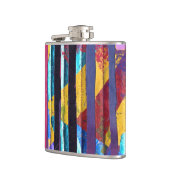 金属ストライプ粒子 フラスク (左)