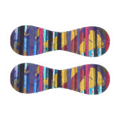 金属ストライプ粒子 野球ボール (パネル)