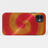 金属スパイラル抽象芸術アート Case-Mate iPhoneケース (裏面(横))