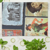 金属スペインの板 キッチンタオル (折り畳み)