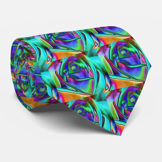 金属タイは-上がりました ネクタイ (ロール)