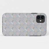 金属ダイヤモンドのプレート Case-Mate iPhoneケース (裏面(横))