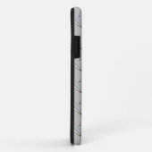 金属ダイヤモンドのプレート Case-Mate iPhoneケース (裏面/右)
