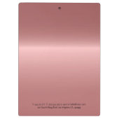 金属ダイヤモンドパターン クリップボード (裏面)