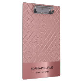 金属ダイヤモンドパターン クリップボード (右)