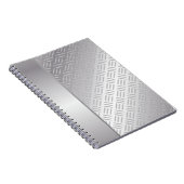 金属ダイヤモンドパターン ノートブック (右側)