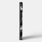 金属ダークステンレス鋼モザイク Case-Mate iPhoneケース (裏面 / 右)