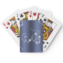 金属ティール（緑がかった色）、白い渦巻きクリスマス