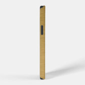 金属テクスチャ ゴールドの表面 iPhoneケース (右側面)