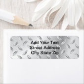 金属テクスチャ ラベル (インサイチュ)