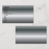 金属テクスチャ 名刺 (正面/裏面)