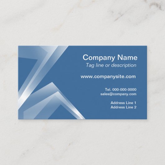 金属デザイン 名刺 (正面)