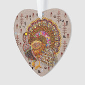 金属トルコ オーナメント (正面)